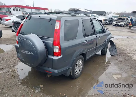 2006 Honda Cr-V Se из США, поврежденный, VIN SHSRD78956U444954